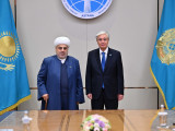 Қасым-Жомарт Тоқаев Кавказ мұсылмандары басқармасының төрағасын қабылдады
