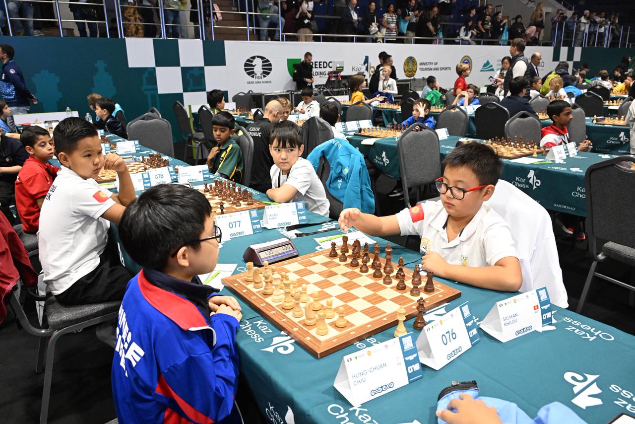 Алматыда шахматтан балалар арасындағы әлем чемпионаты басталды