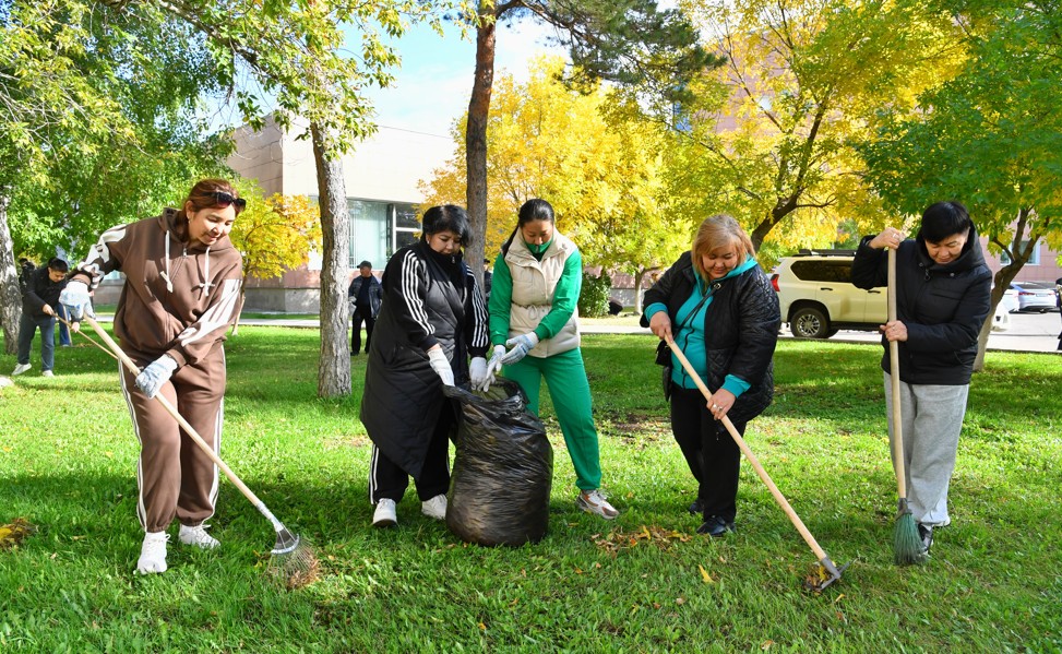 Астана аулалары абаттандырылды