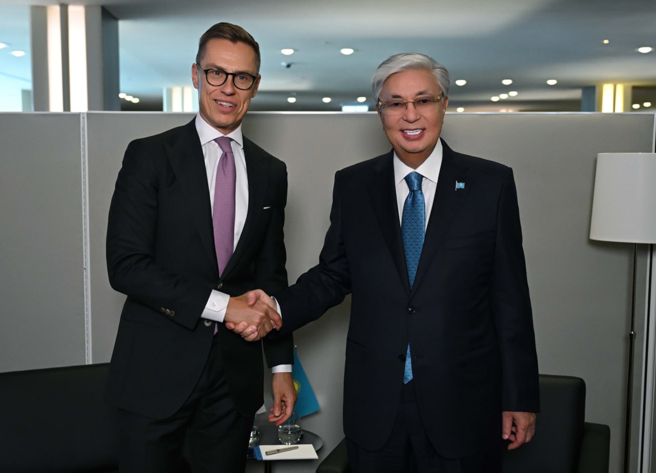 Мемлекет басшысы Финляндия президентімен екіжақты және халықаралық мәселелерді талқылады