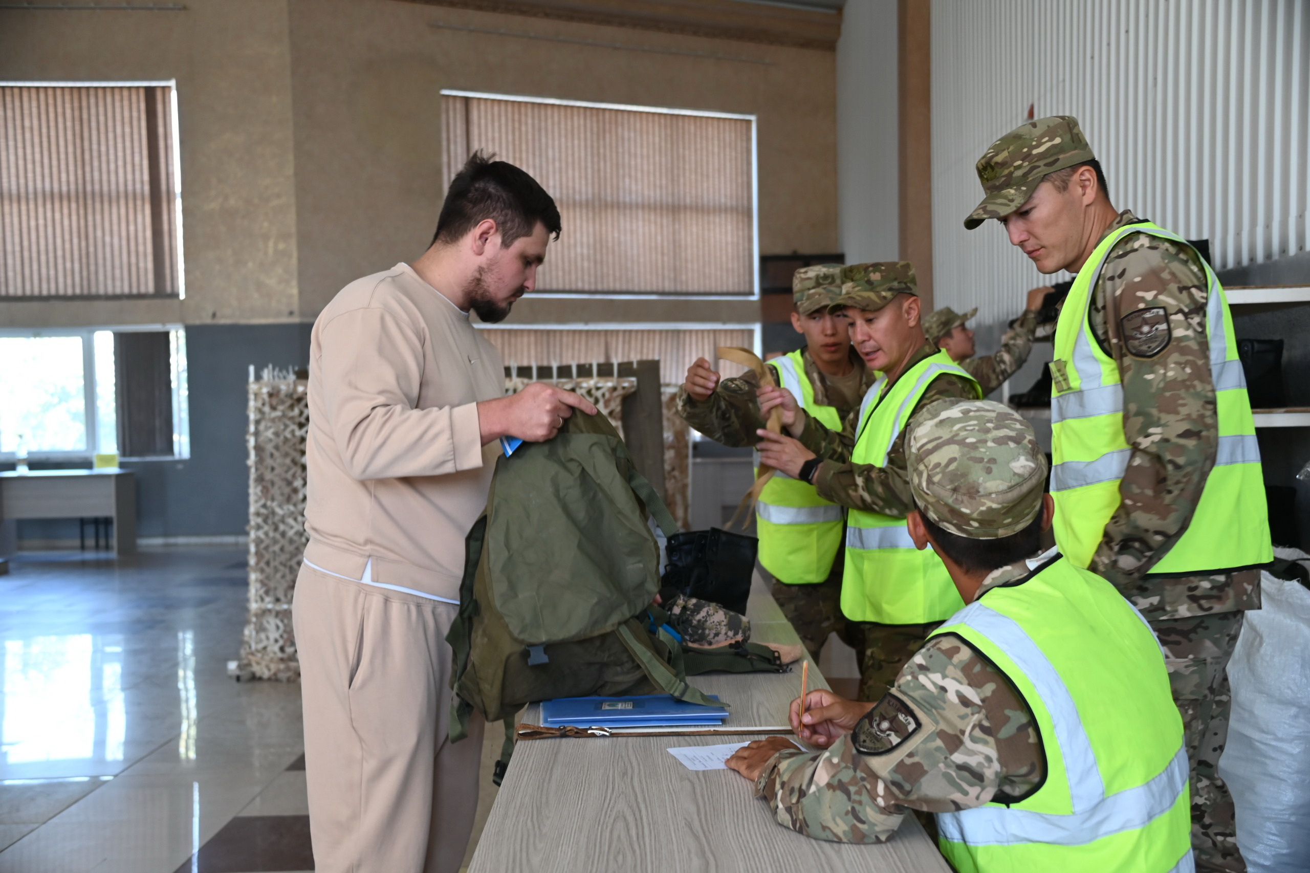 «Ақтас» полигонындағы жауынгерлік жаттығу