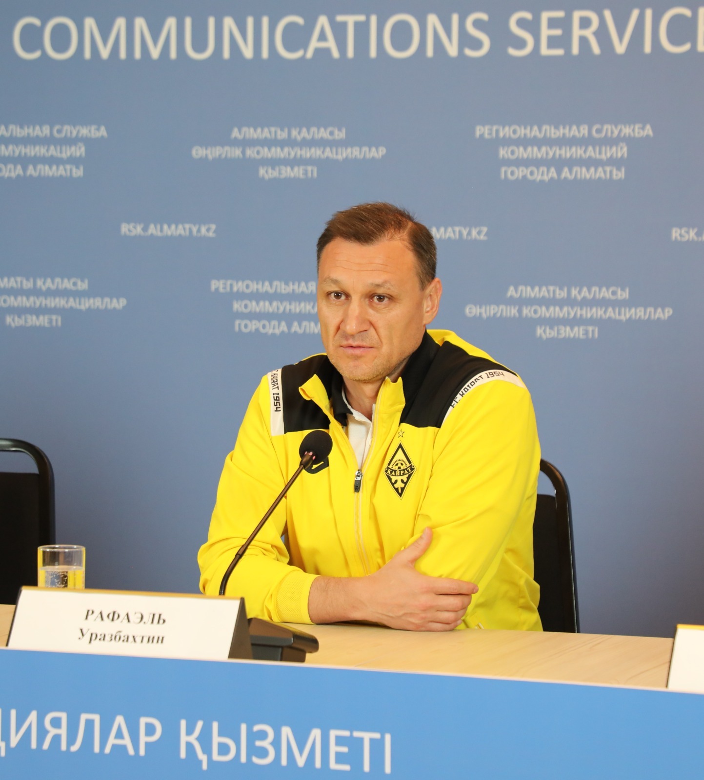 «Қайрат» клубының  бапкері дайындық барысымен бөлісті