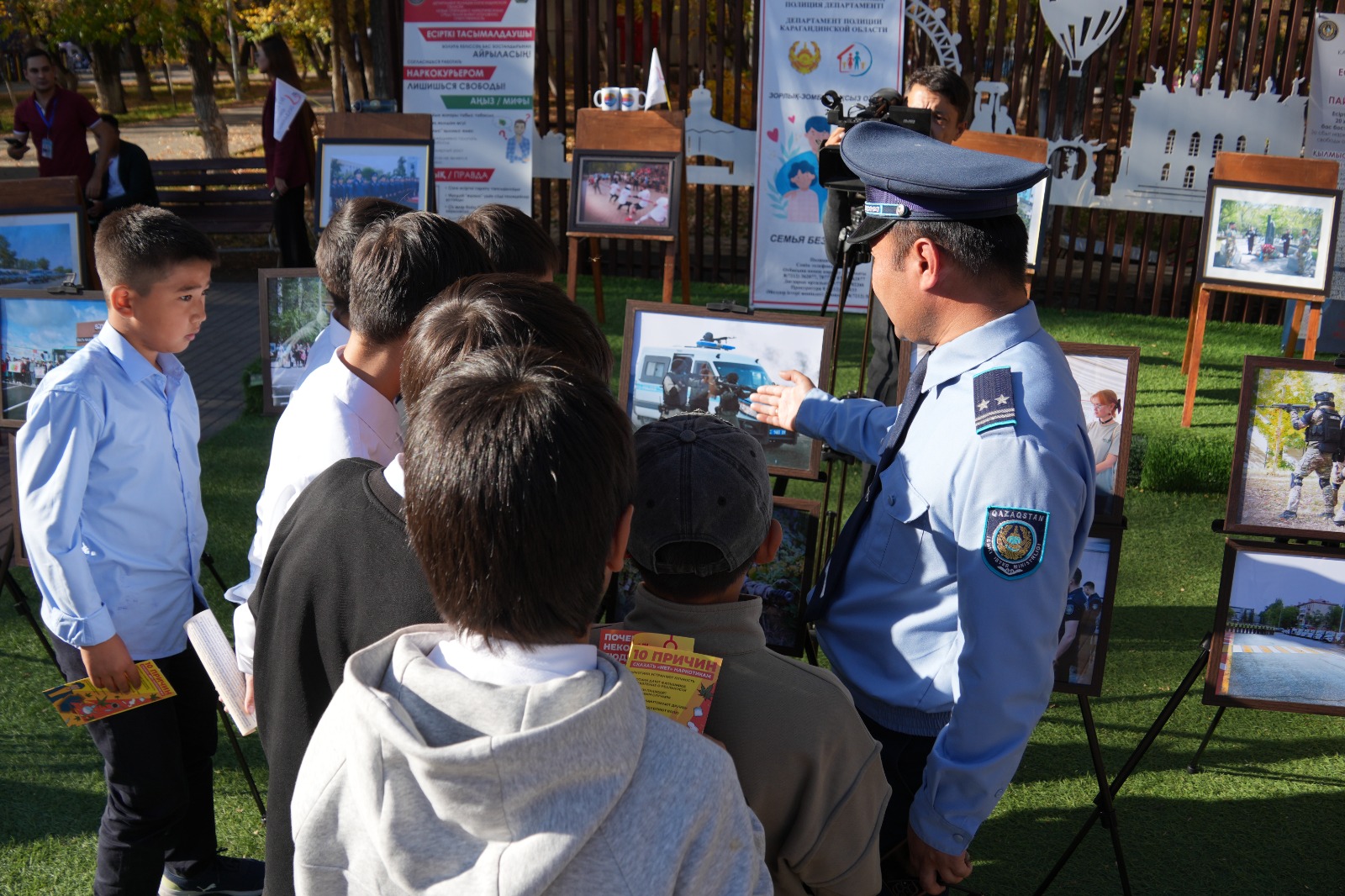 Қарағандыда «Заң мен тәртіп» фотокөрмесі өтті