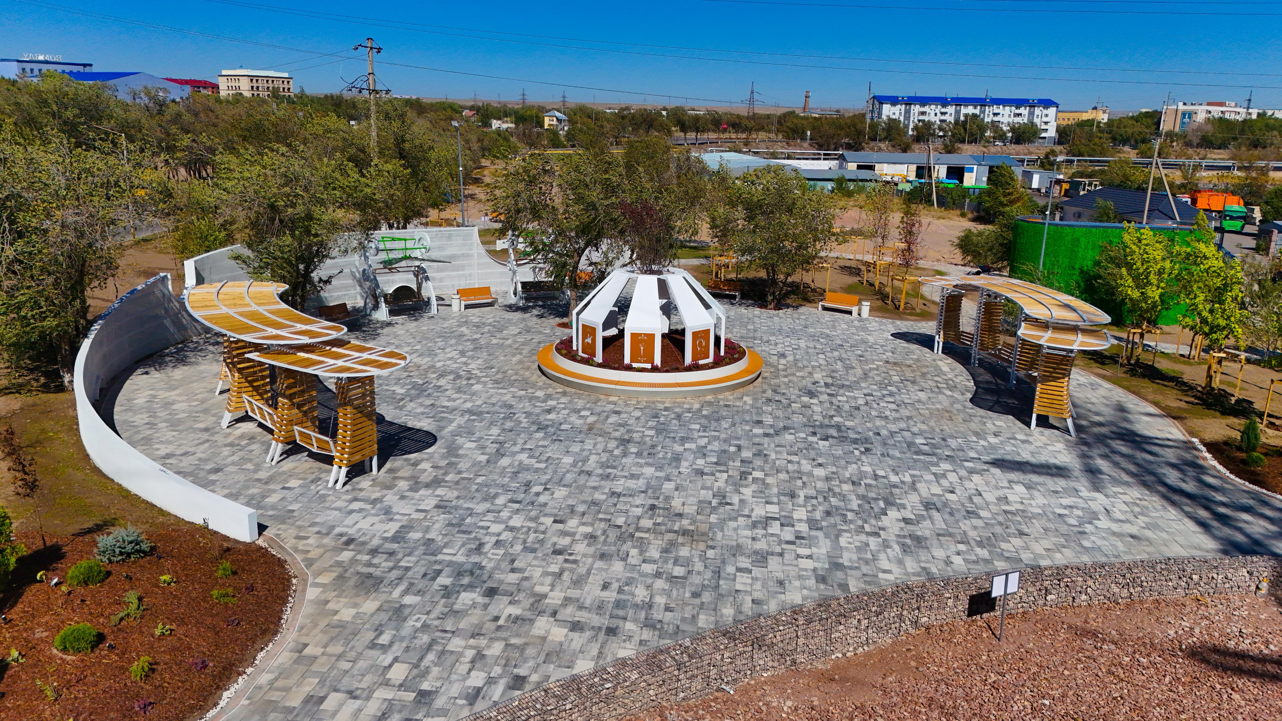 Қонаевта жаңа сквер қолданысқа берілді