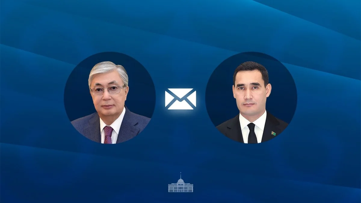 Мемлекет басшысы Түрікменстан Президентіне құттықтау жеделхатын жолдады
