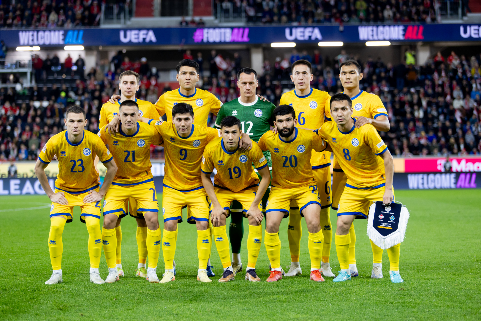 Қазақстанның футболшылары Астанада Лихтенштейнді қабылдайды