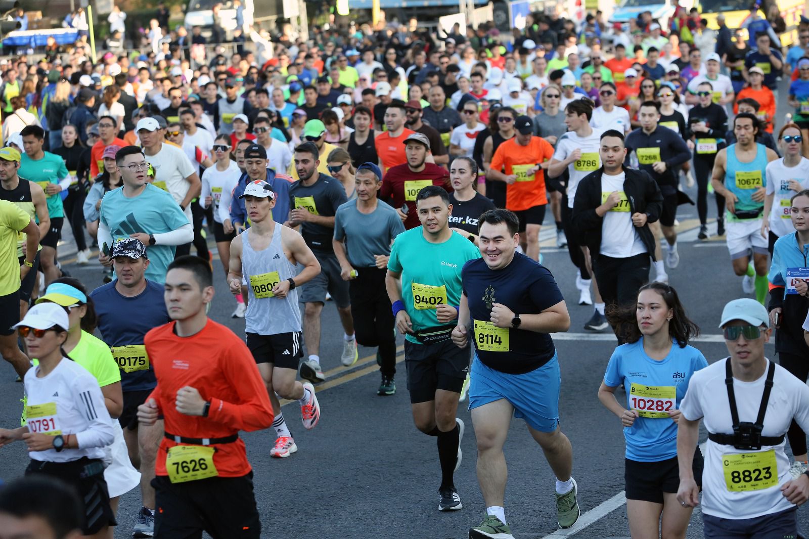 Almaty Marathon-2025 марафонына әлемнің түкпір-түкпірінен мыңдаған адам қатысты