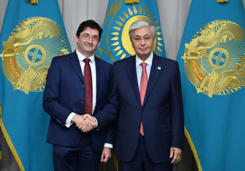 Мемлекет басшысы Стэнфорд университетінің профессорын қабылдады