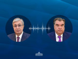 Қасым-Жомарт Тоқаев Тәжікстан Президенті Эмомали Рахмонмен телефон арқылы сөйлесті