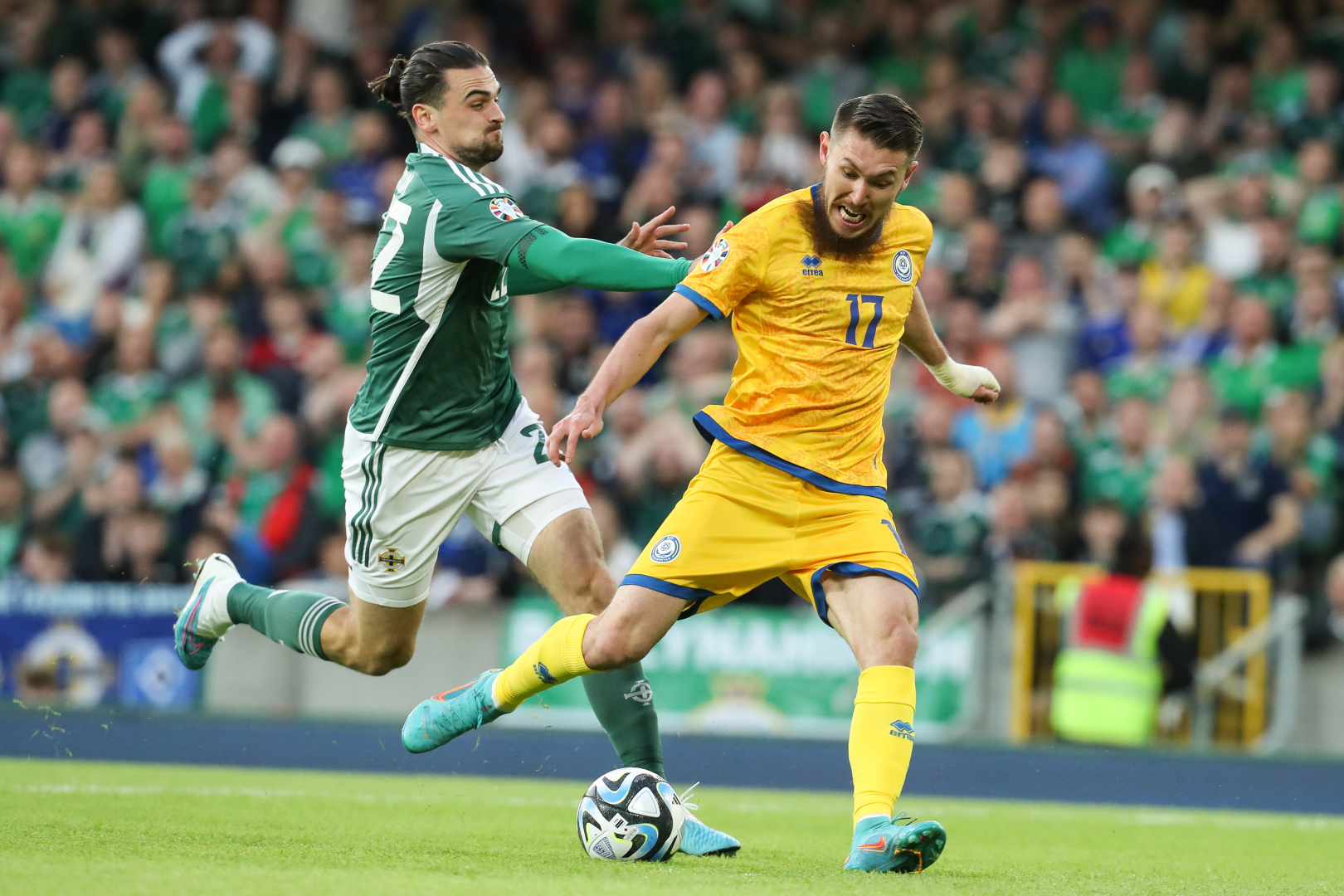 Қазақстан Солтүстік Ирландияға қарсы ойнайды