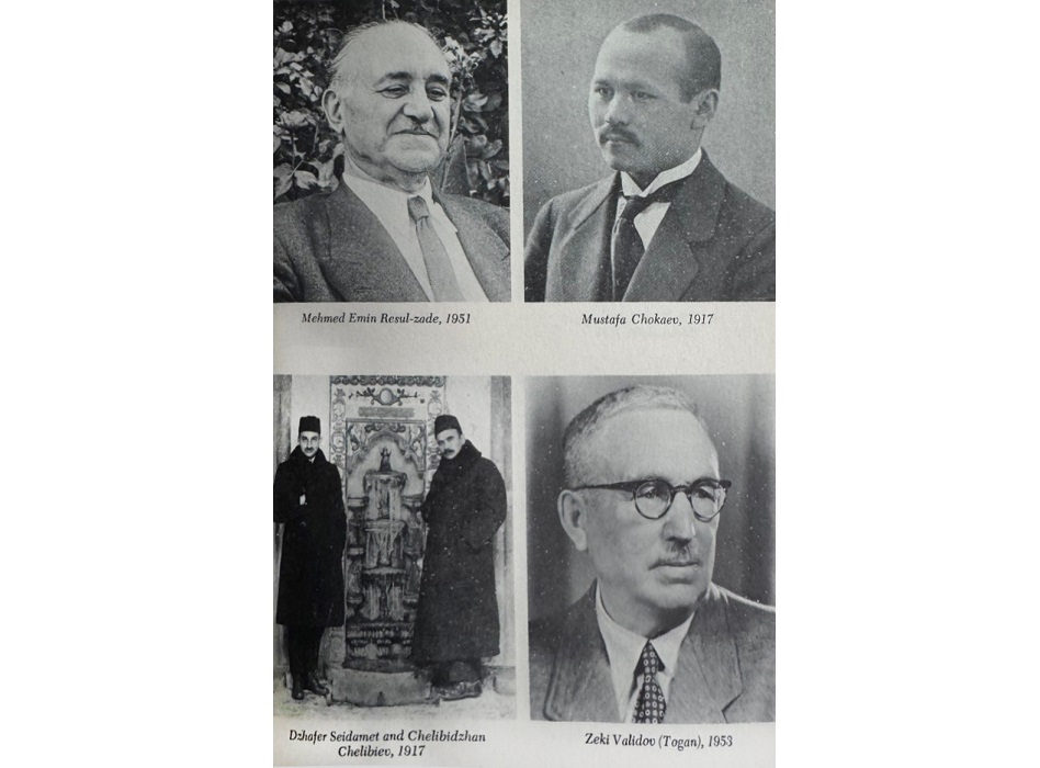 Мұстафа Шоқайдың АҚШ-тағы кітапқа енген суреті