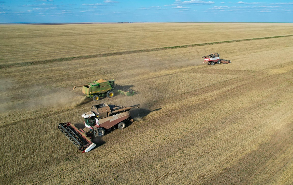 Егінжайдағы еңбек ырғағы