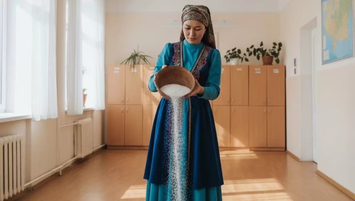 Жамбыл облысында мектепте тұз сепкен әйел жазаланды