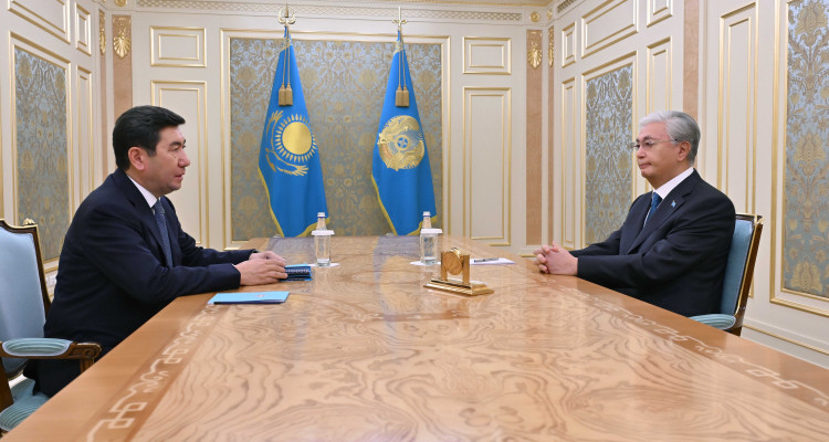 Мемлекет басшысы Мәжіліс Төрағасын қабылдады