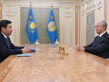 Мемлекет басшысы Мәжіліс Төрағасын қабылдады