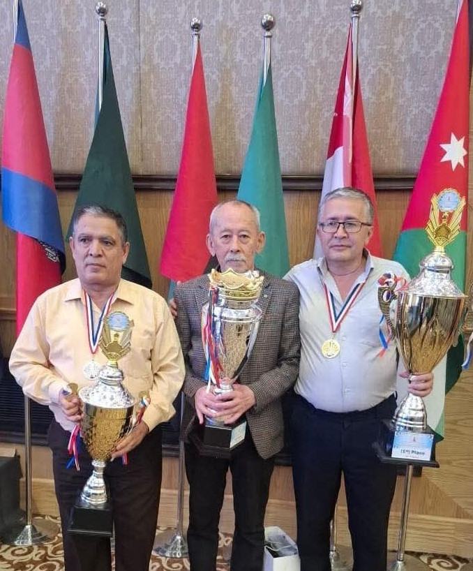 75 жасында Азия чемпионы атанды