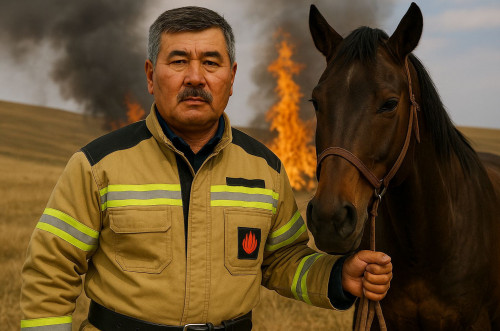 Тілсіз жауды тізгіндеген жылқышы