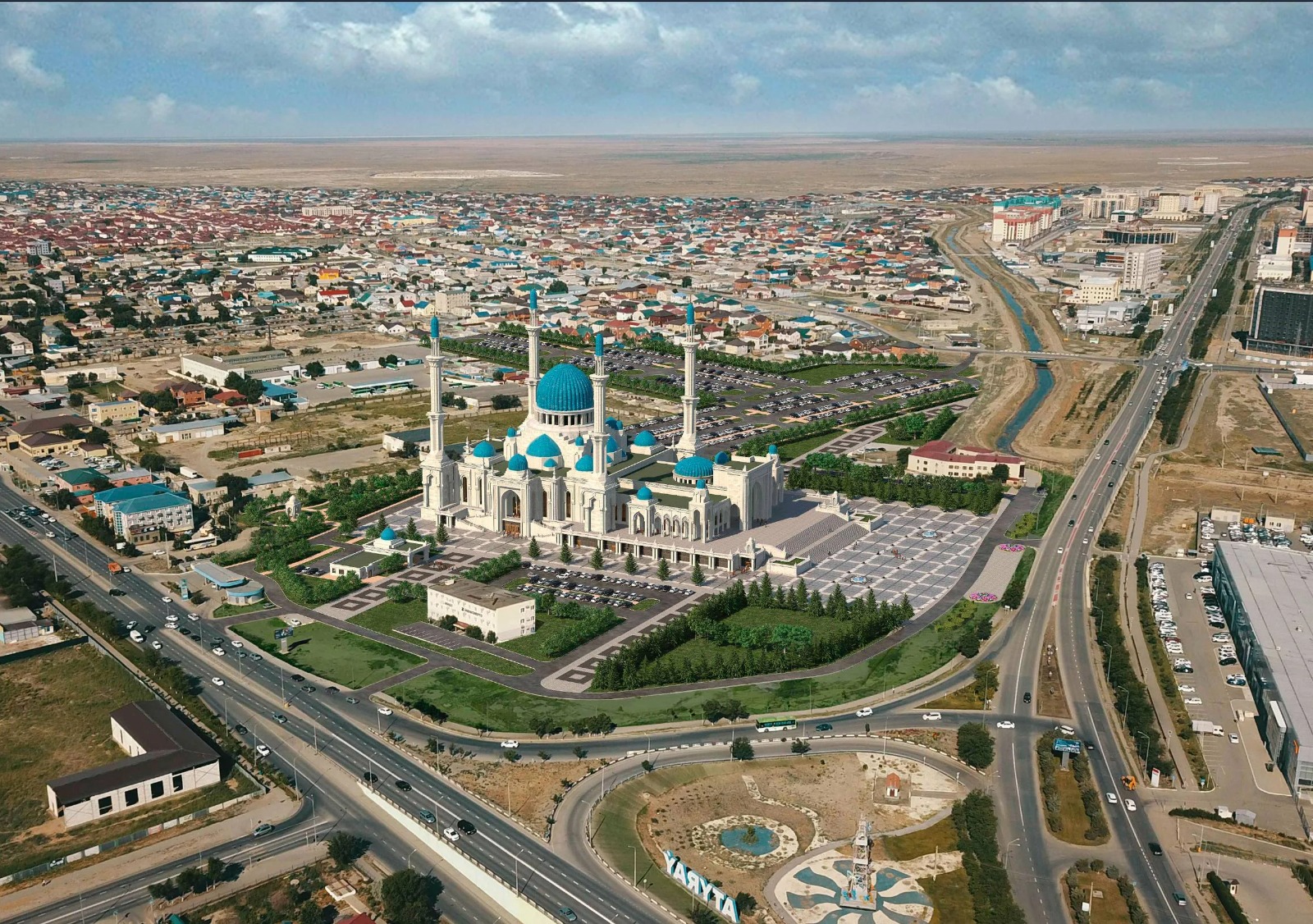 Семейде мешіт құрылысы басталды