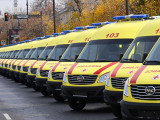 Алматыда Жедел жәрдем автопаркі жаңартылды