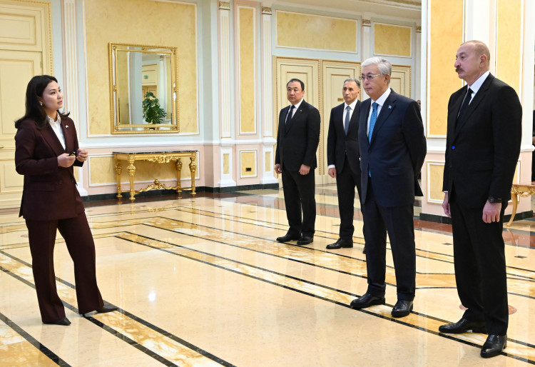 Екі ел басшыларына Орта дәлізді дамыту жобасы таныстырылды