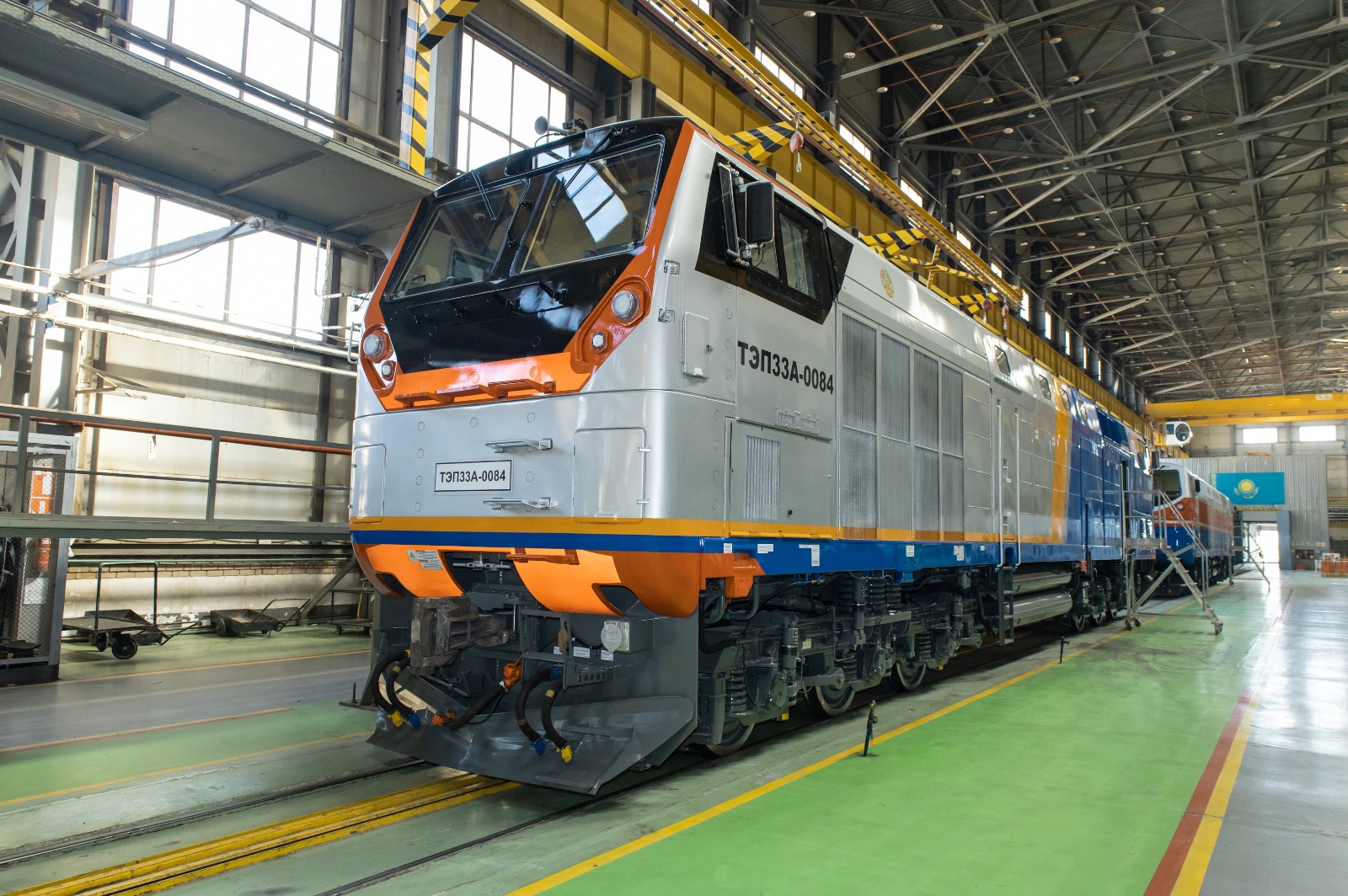 Локомотив құрастыру өндірісінің қарқыны жоғары