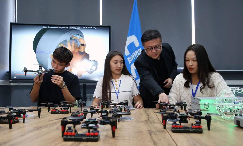 Алматы колледжінде дрондар орталығы ашылды