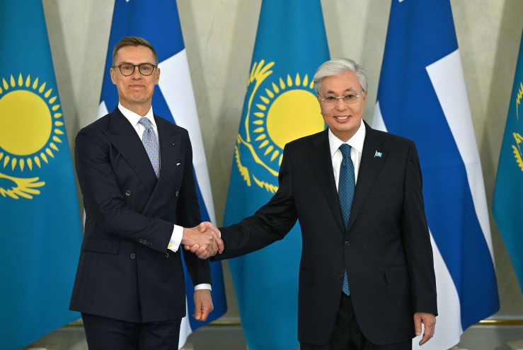 Қазақстан мен Финляндия Президенттері Бірлескен мәлімдеме қабылдады