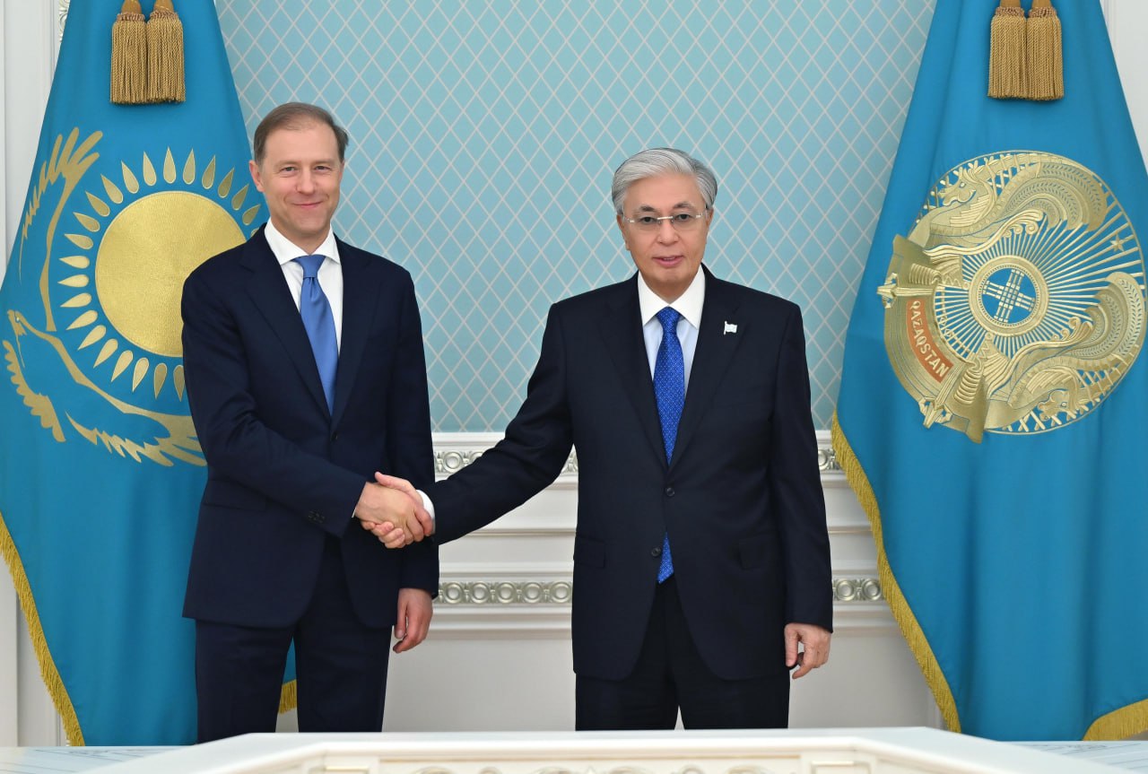 Мемлекет басшысы Ресей Федерациясы Үкіметі Төрағасының бірінші орынбасарын қабылдады