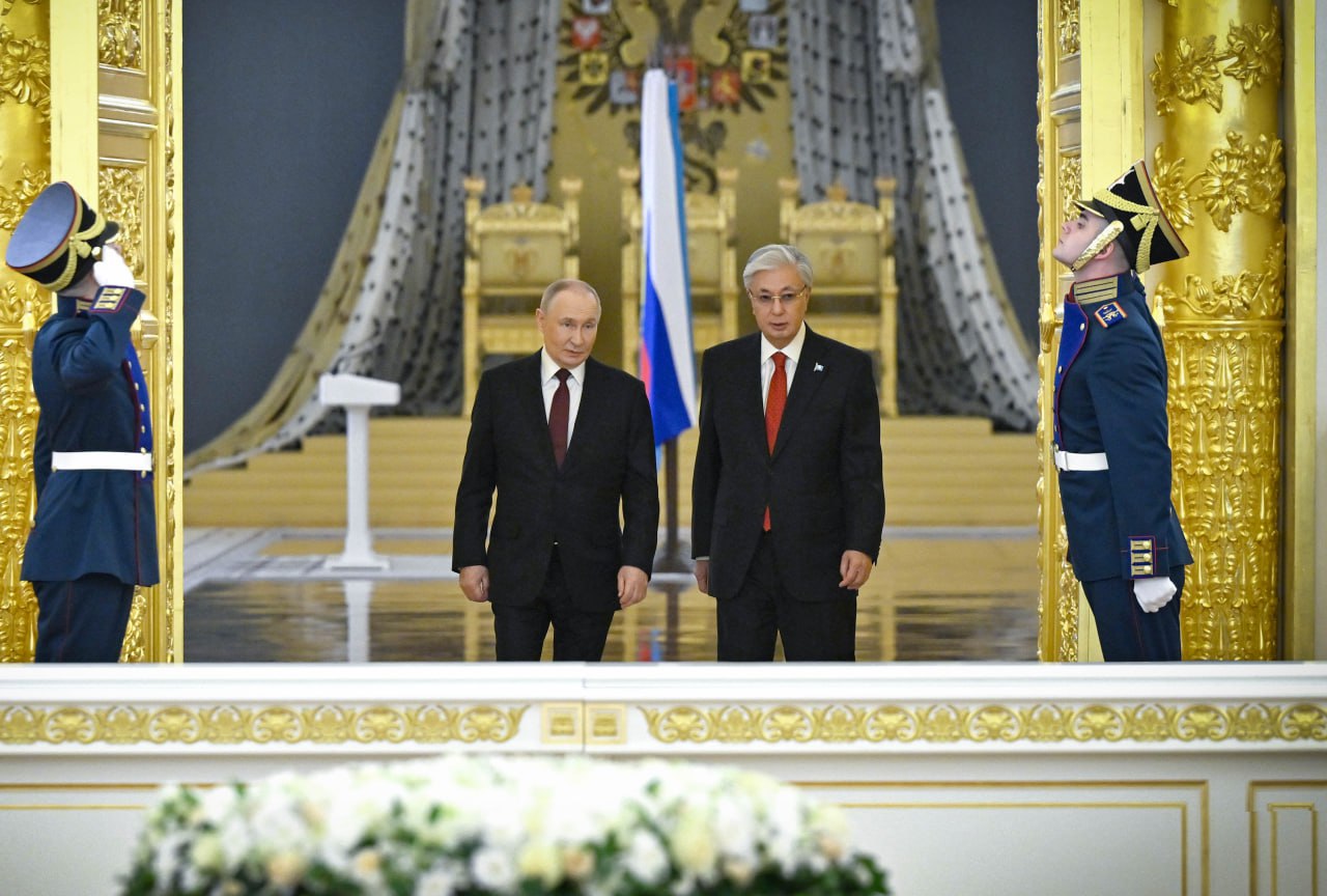 Мемлекеттер басшылары Орал қаласында өтіп жатқан Қазақстан – Ресей форумының пленарлық сессиясына бейнебайланыс арқылы қатысты