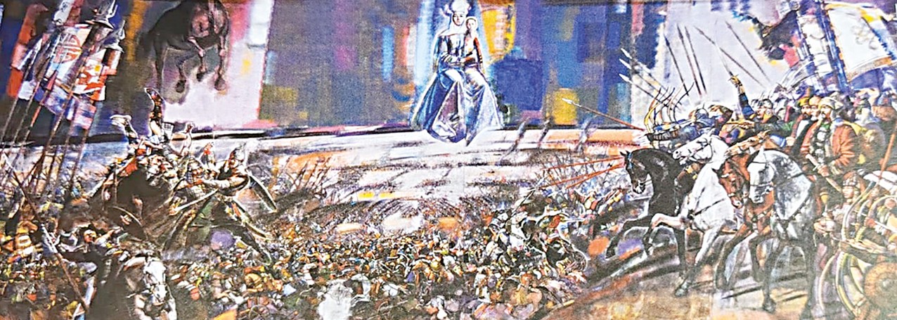 Ұрыс даласының аспаны...