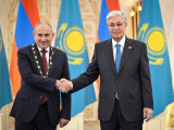 Мемлекет басшысы Армения Премьер-министрін «Алтын Қыран» орденімен марапаттады