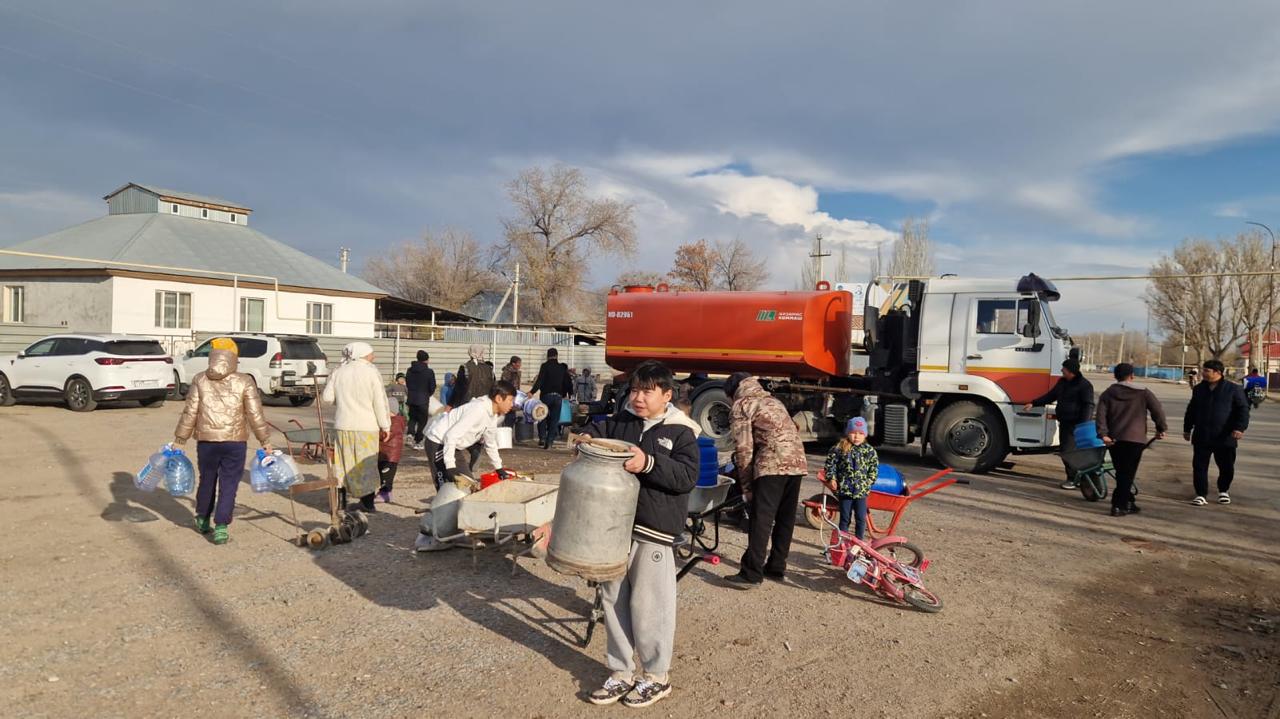 Ауызсудан тарыққан Ақши тұрғындары