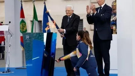 Римде 2026 жылғы Олимпиада ойындарының алауы жағылды