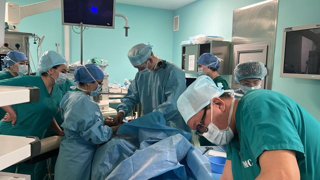 Биыл дәрігерлер 92 жатырішілік ота жасап, 105 баланың өмірін аман алып қалды