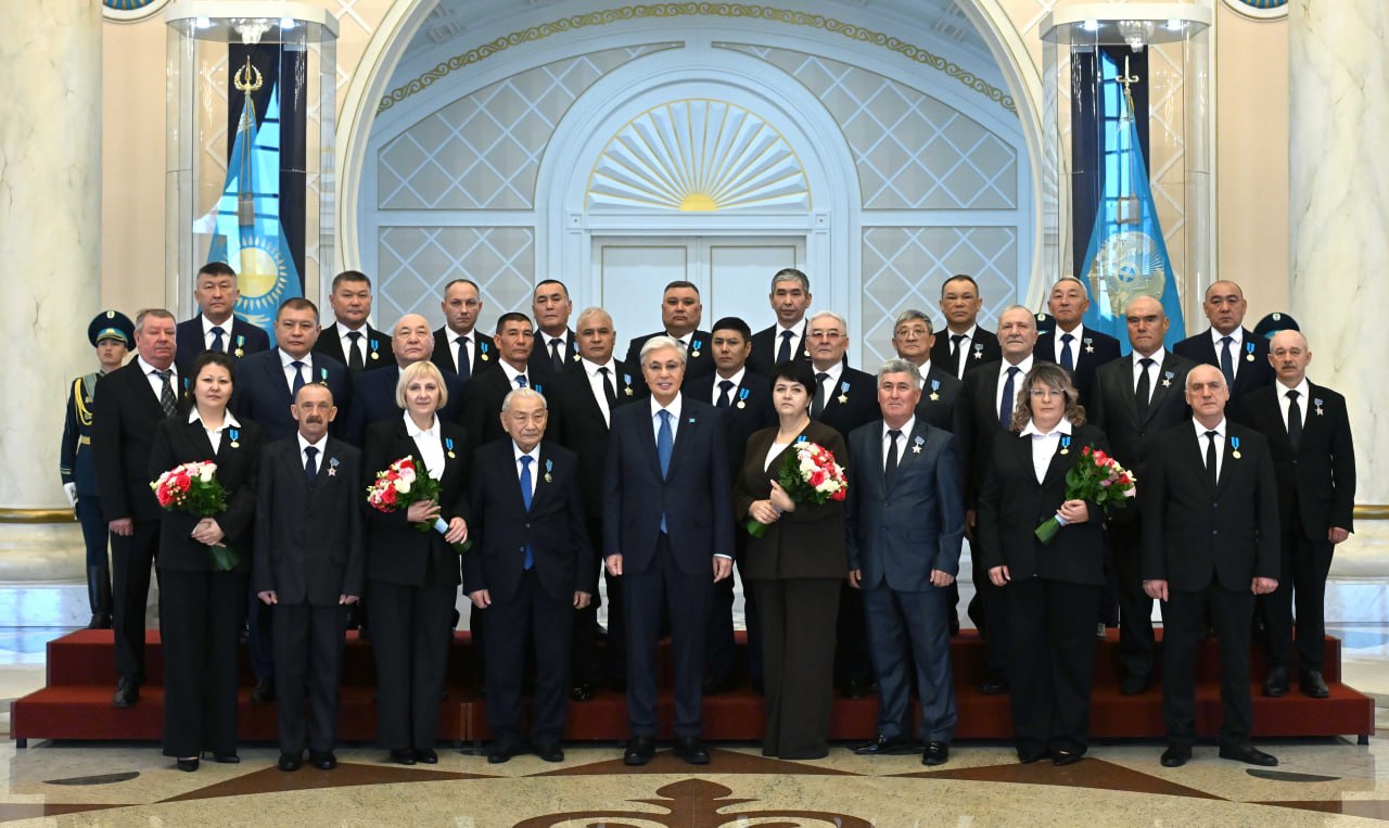 Президент бір топ энергетикті мемлекеттік наградалармен марапаттады
