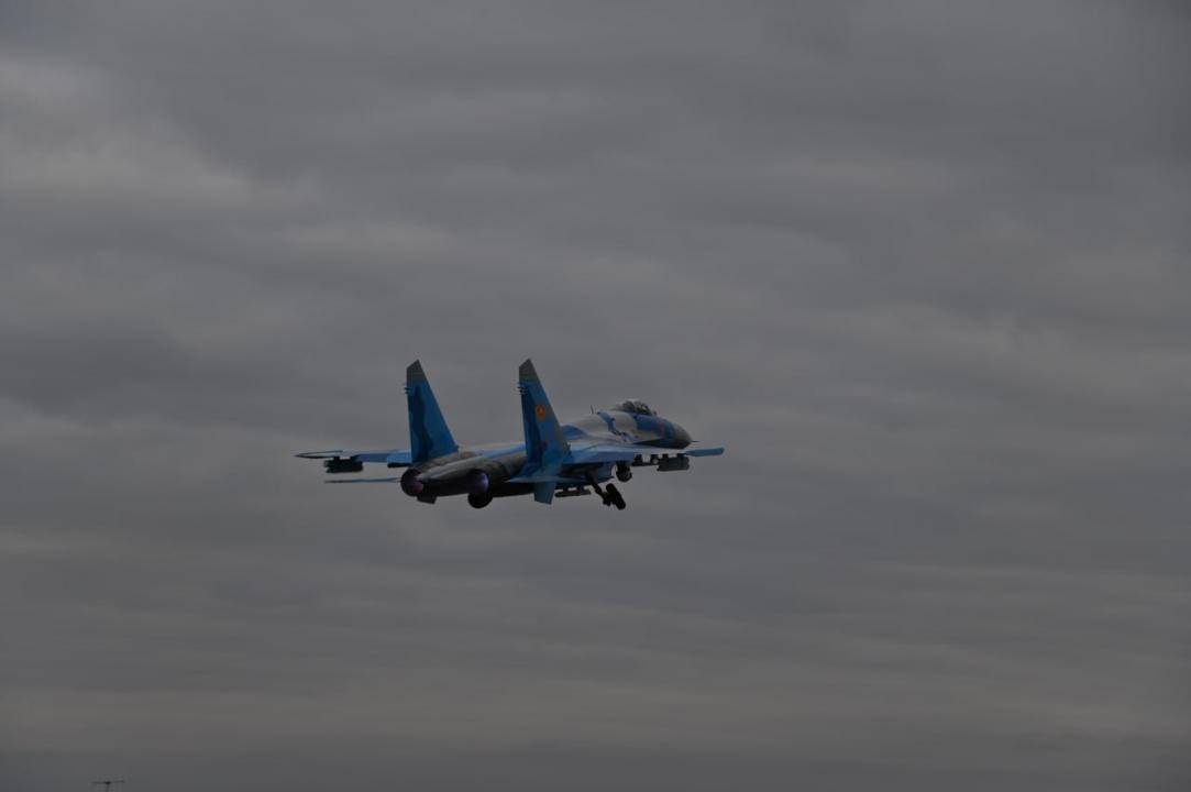 Бауыржан Момышұлының мерейтойына арналған ұшу оқу-жаттығулары өтті