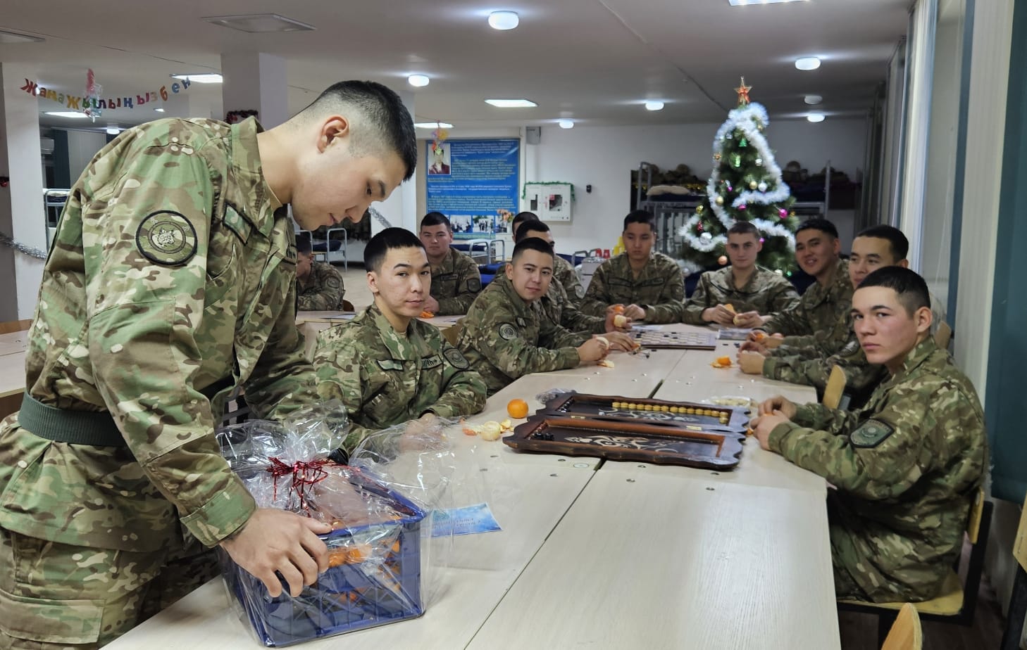 Ұлттық ұланның Бас қолбасшысы сарбаздардың бес арманын орындады