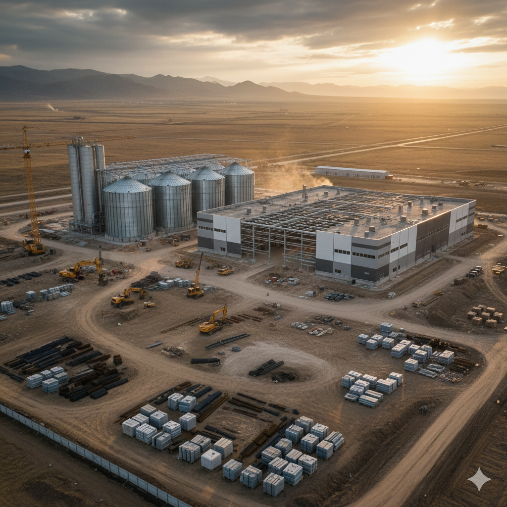 88 млрд теңге инвестиция: Алматы облысында үй жануарларына арналған ірі азық зауыты салынады