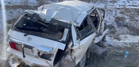 «Алматы – Бішкек» күрежолында апат болып, үш адам қаза тапты