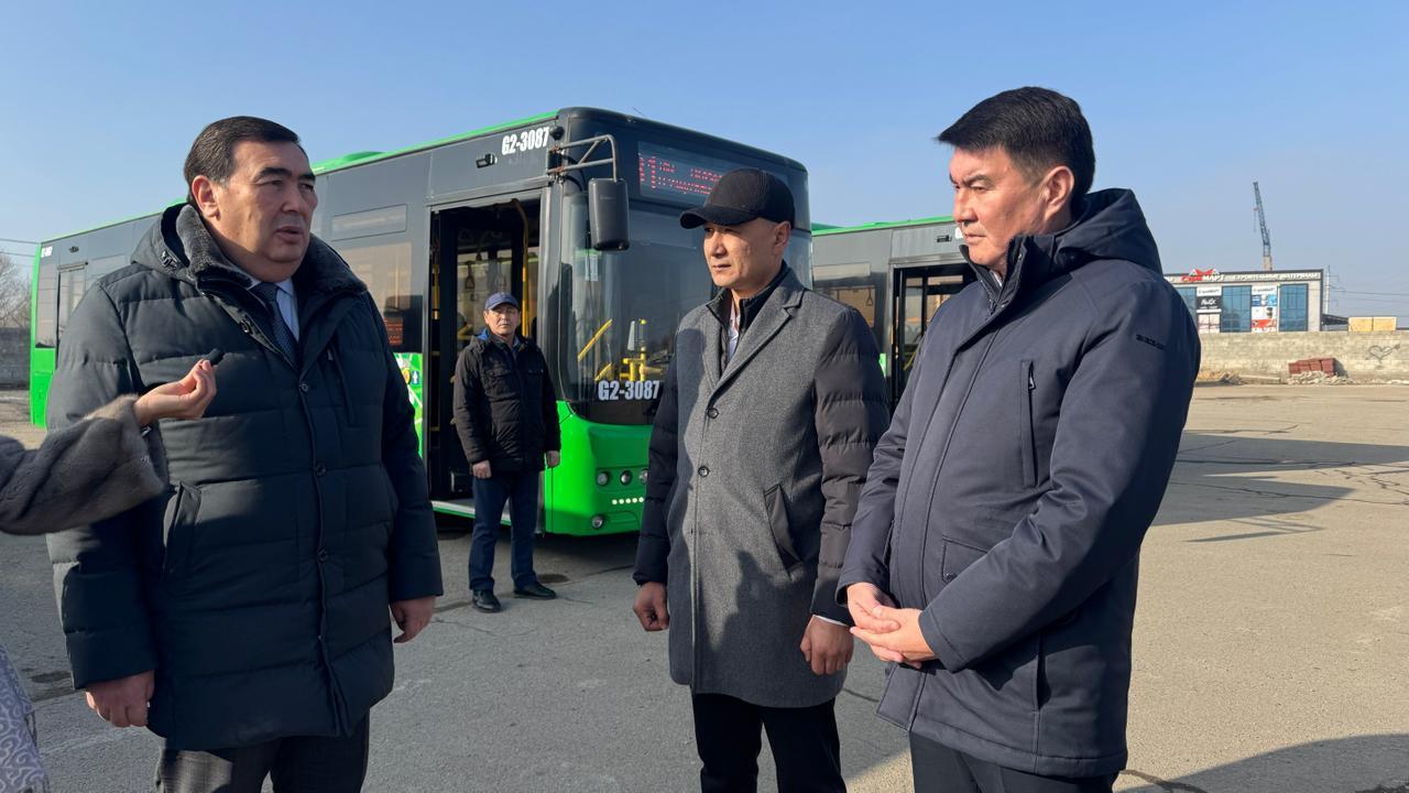 Таразға 10 автобус жеткізілді