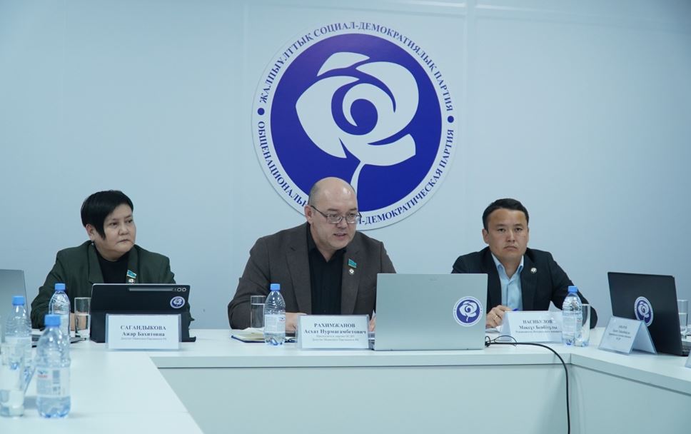 Жалпыұлттық социал-демократиялық партия Ата заңның жаңа жобасын талқылады
