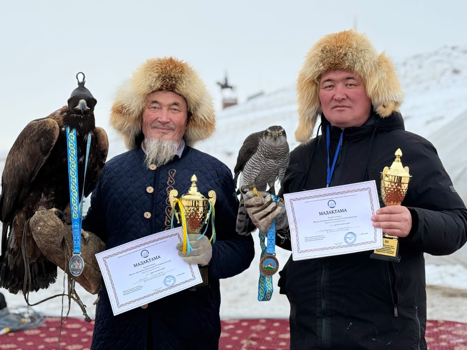 Күршім көгінде қыран самғады