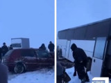 Жамбыл облысында автобус пен көлік соқтығысып, жолаушы қаза тапты