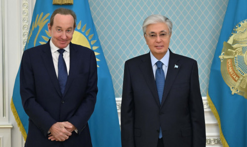 Президент Air Astana компаниясының бас атқарушы директорын қабылдады