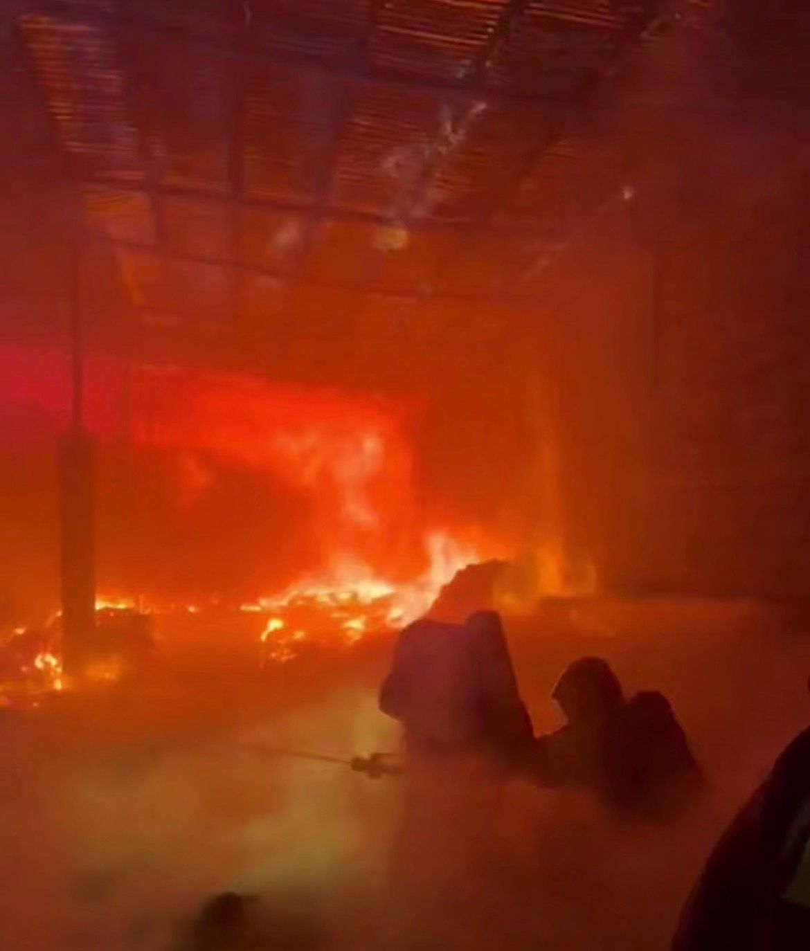 Ақтөбедегі құс фабрикасында өрт шықты