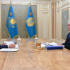 Президент Орталық референдум комиссиясының төрағасын қабылдады