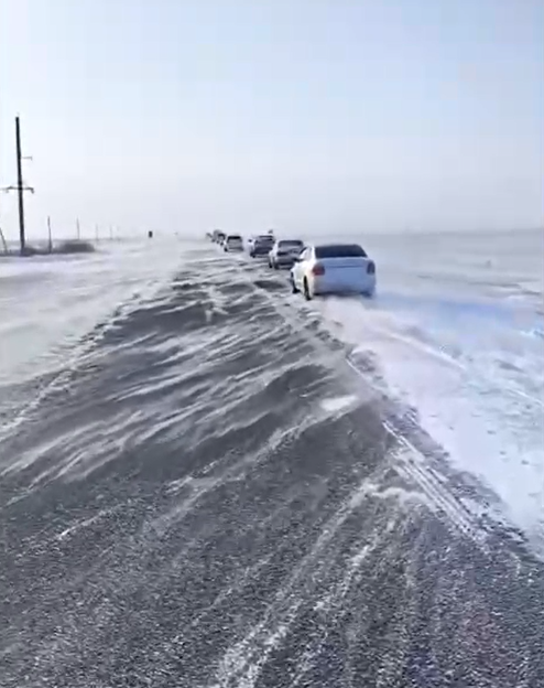 СҚО-да боранға байланысты барлық бағыттағы жолдар жабылды