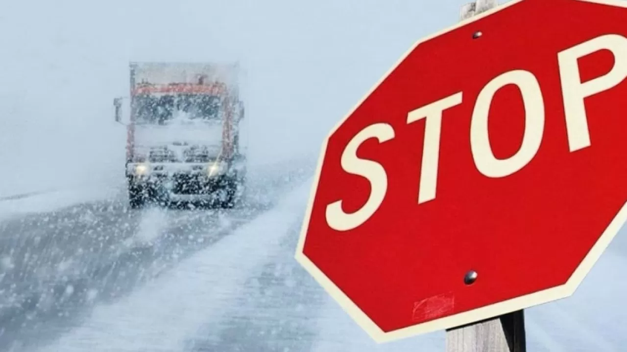 Қазақстанның сегіз облысында тасжолдардағы қозғалыс шектелді