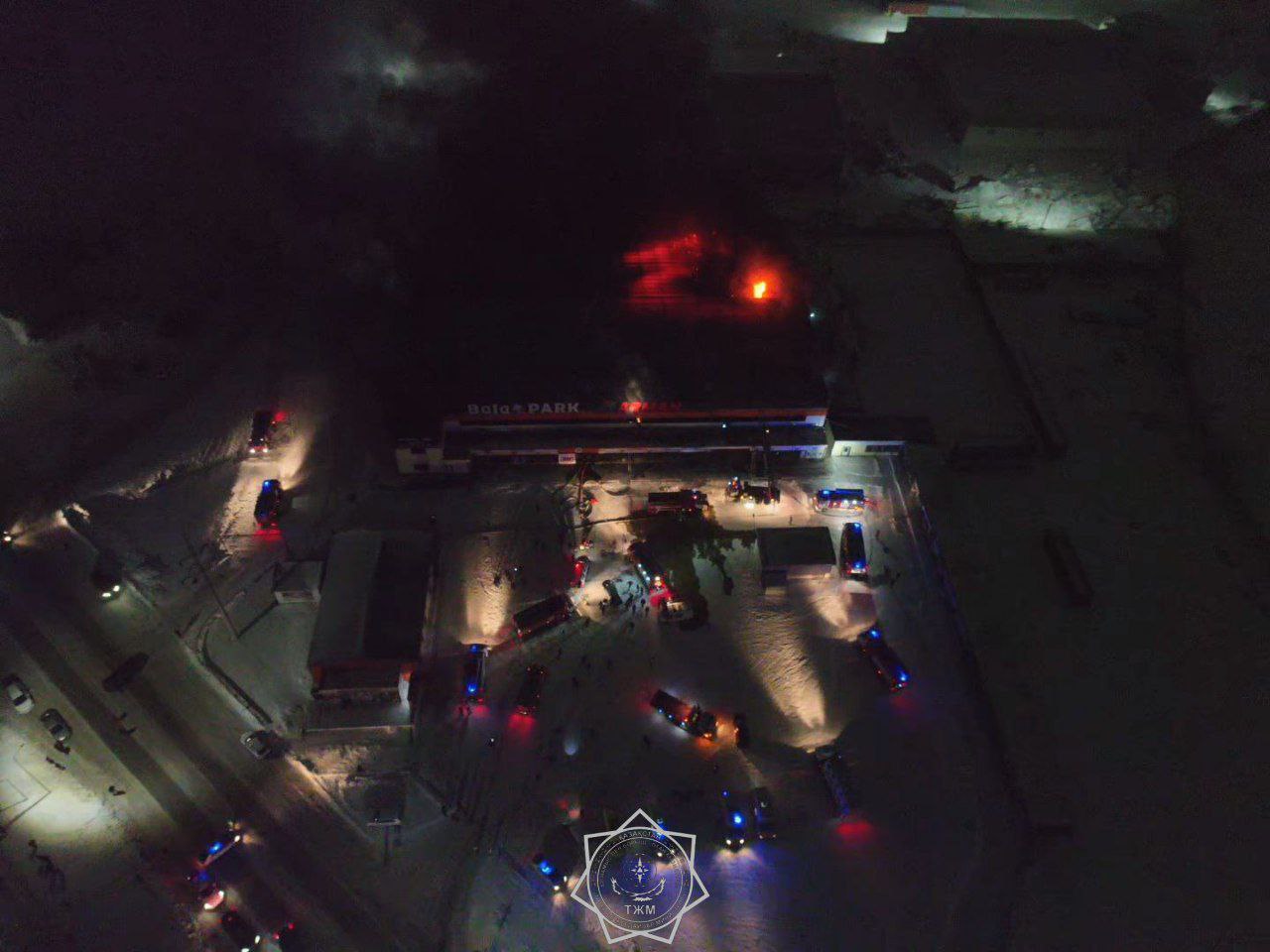 Семейдегі өрт: Оқиға орнында 6 адам медициналық көмекке жүгінді