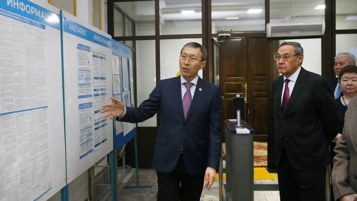 Алматыдағы референдумға дайындық барысы